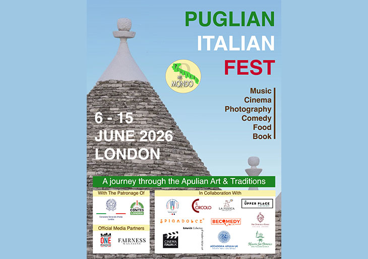 PUGLIA ITALIAN FEST  - 1° Edizione – LONDRA